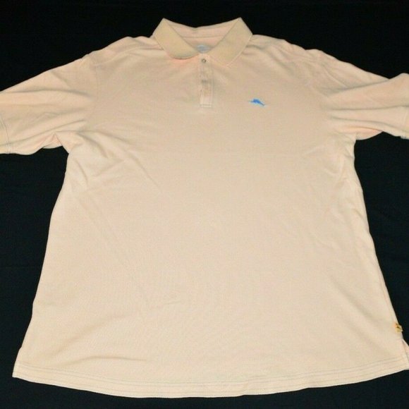 Tommy Bahama Other - Tommy Bahama Pink Peach Polo Golf Shirt Short